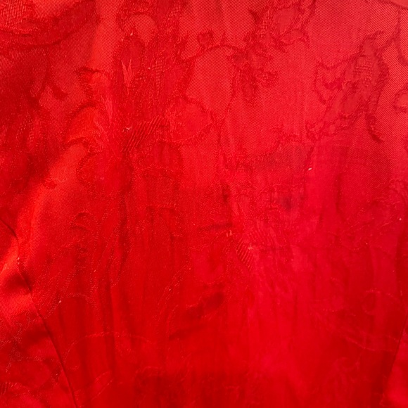 Vintage 90’s Rampage Red Cotton Dress - Picture 5 of 7